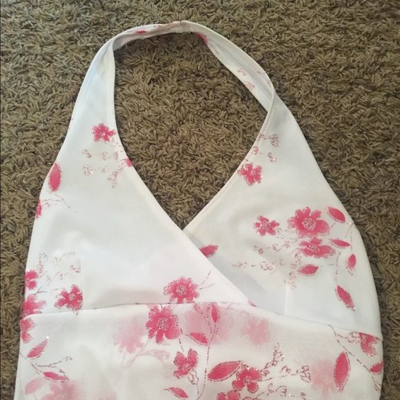 halter high low dress - Picture 2 of 6